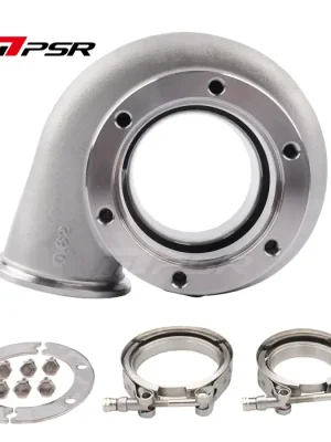 Originální Pulsar PSR Turbine Housing Drop in Precision PTE Ball Bearing V-Band Inlet Outlet 0.96 A/R for 6266 / 6466 / 6766