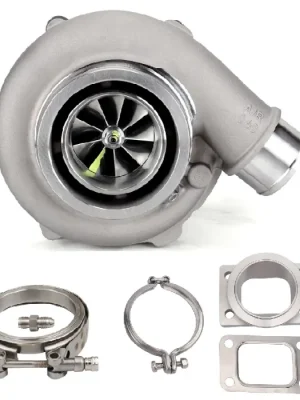 Akce Turbodmychadlo Pulsar PSR 3576 Gen2 750HP .82 Nerezová ocel T3 Vstup 3" V-Band Výstup kuličková ložiska