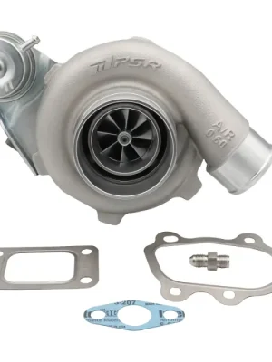 Turbodmychadlo Pulsar PSR 2860 Gen2 475KM .64 T25 Inlet 5-Bolt Outlet IWG Stamping Actuator 7.4PSI Kuličková ložiska Horká Nabídka