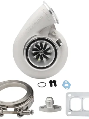 Omezená Nabídka Turbodmychadlo Pulsar PSR 7375G 1200KM 1.15 T4 Twin Scroll Vstup 3.5" V-Band Výstup Kuličková ložiska