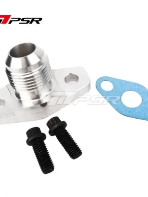 Pulsar PSR Oil Drain Flange Kits for Small Frame Turbos with 10AN Thread Oblíbený