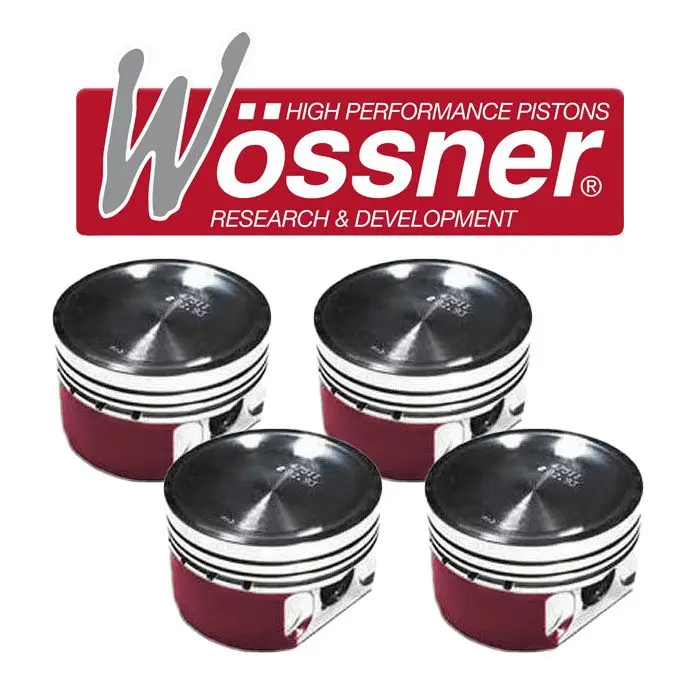 Kované písty motoru Wossner Peugeot 106 F2000 72.80mm - 1148cm Mit Pleuel TU3J2 126.80mm Omezená Nabídka