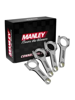 Ojnice Manley 14012-4 H-beam, Honda B-series 1.6L V-Tec DOHC B16A 1992+ Jen Po Omezenou Doba