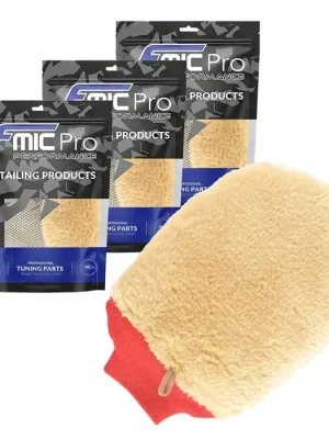 Aktuální Super měkká síťovaná mycí rukavice na auto FMIC.Pro 27x20 cm - 3 ks