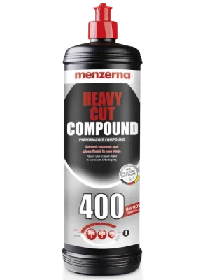 Originální Menzerna Heavy Cut Compound 400 - 1l Leštící pasta one step korekce laku