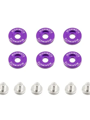 Mishimoto Fender Washer Kit Small 6pcs Purple Akční Nabídka