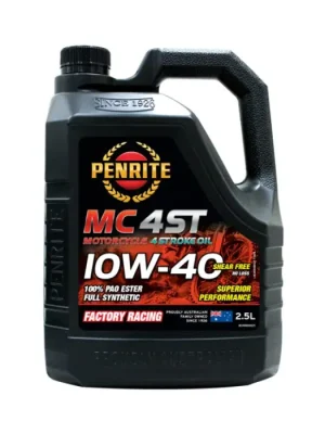 Bezpečná Platba Motorový olej Penrite MC-4ST 10W-40 100% PAO ESTER Full Synthetic 2.5L